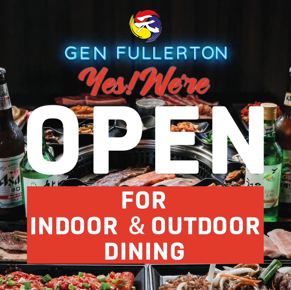 Gen Korean BBQ House 1300 S Harbor Blvd, Fullerton