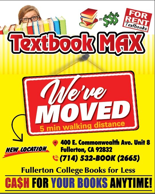 Textbook Max - Fullerton