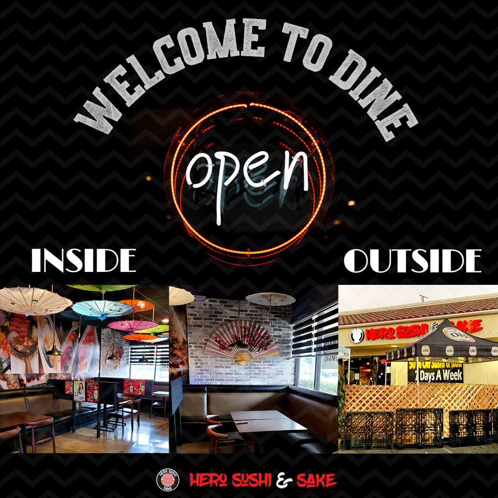 Hero Sushi & Sake 1805 W Orangethorpe Ave ste b, Fullerton