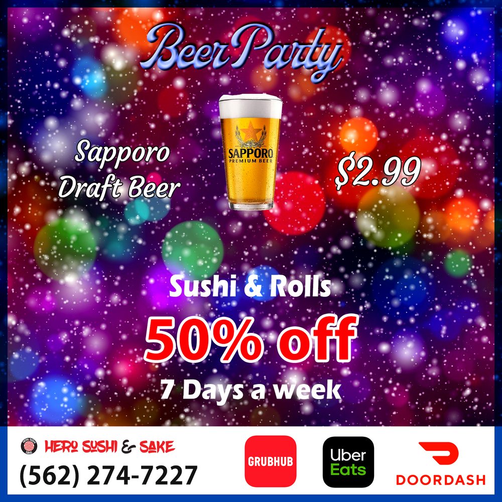 Hero Sushi & Sake 1805 W Orangethorpe Ave ste b, Fullerton