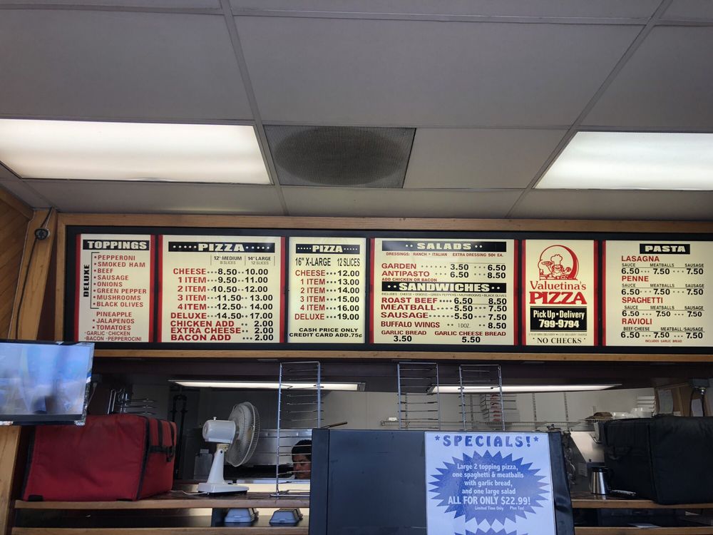 Valuetina's Pizza 12385 Valley View St, Garden Grove