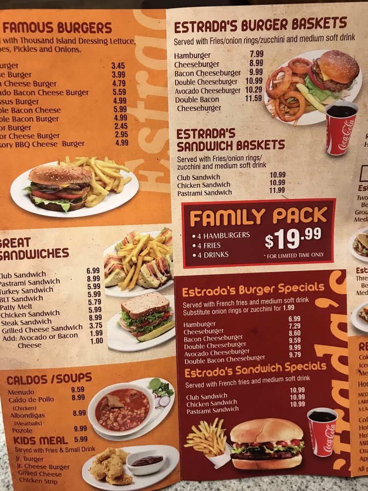 Estrada's Grill 6931 Chapman Ave, Garden Grove