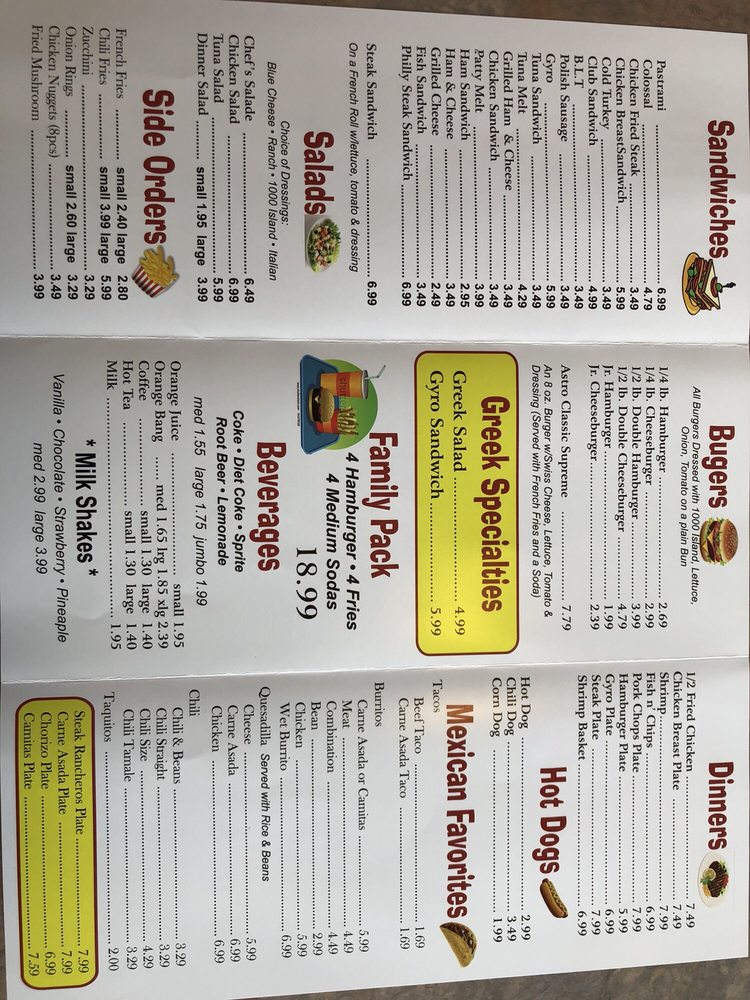 Astro Burgers #7 1510 Rosecrans Ave, Gardena