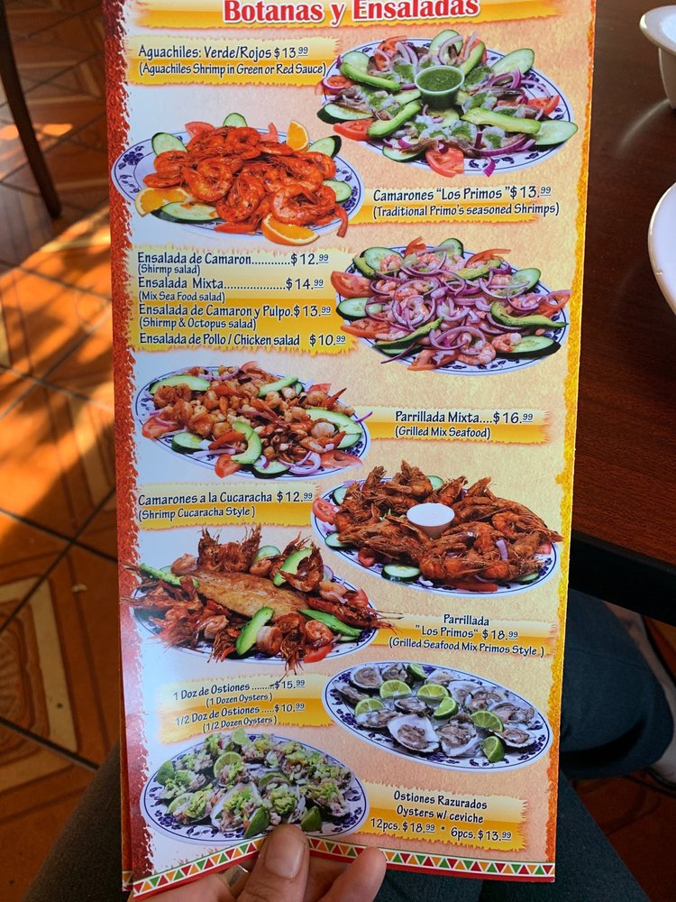 Primos Marisco & Mexican Food 13324 Normandie Ave, Gardena