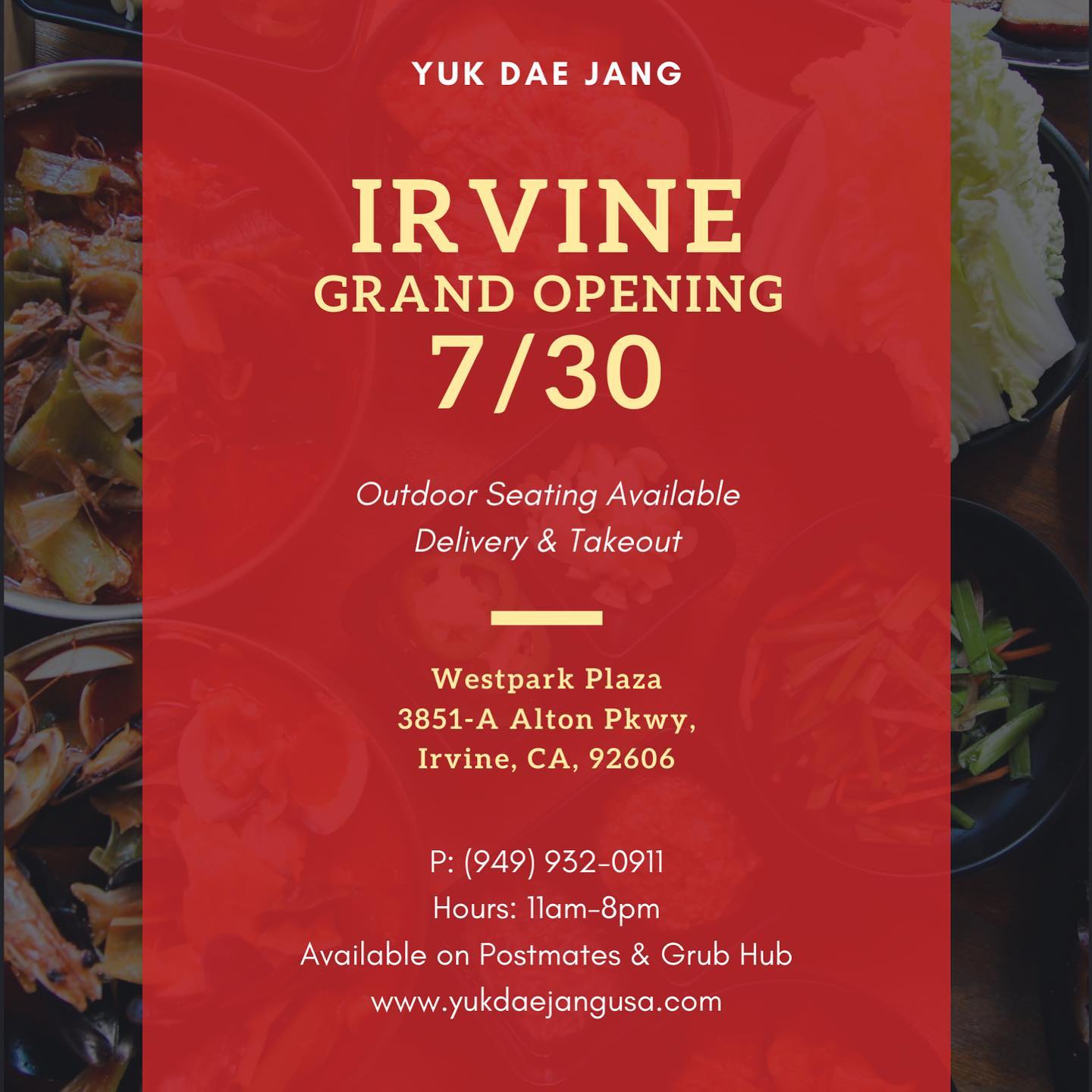 Yuk Dae Jang Gardena 육대장 가디나 15420 S Western Ave ste b, Gardena