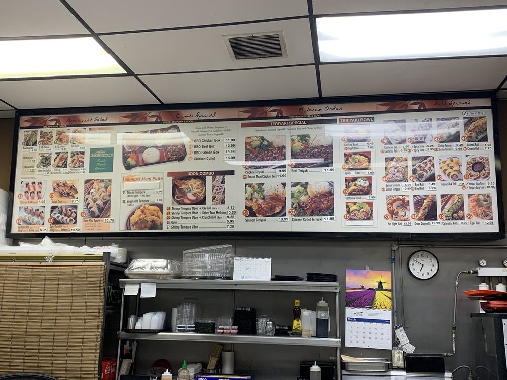 Rainbow Sushi & Teriyaki 1200 S Brand Blvd #3, Glendale