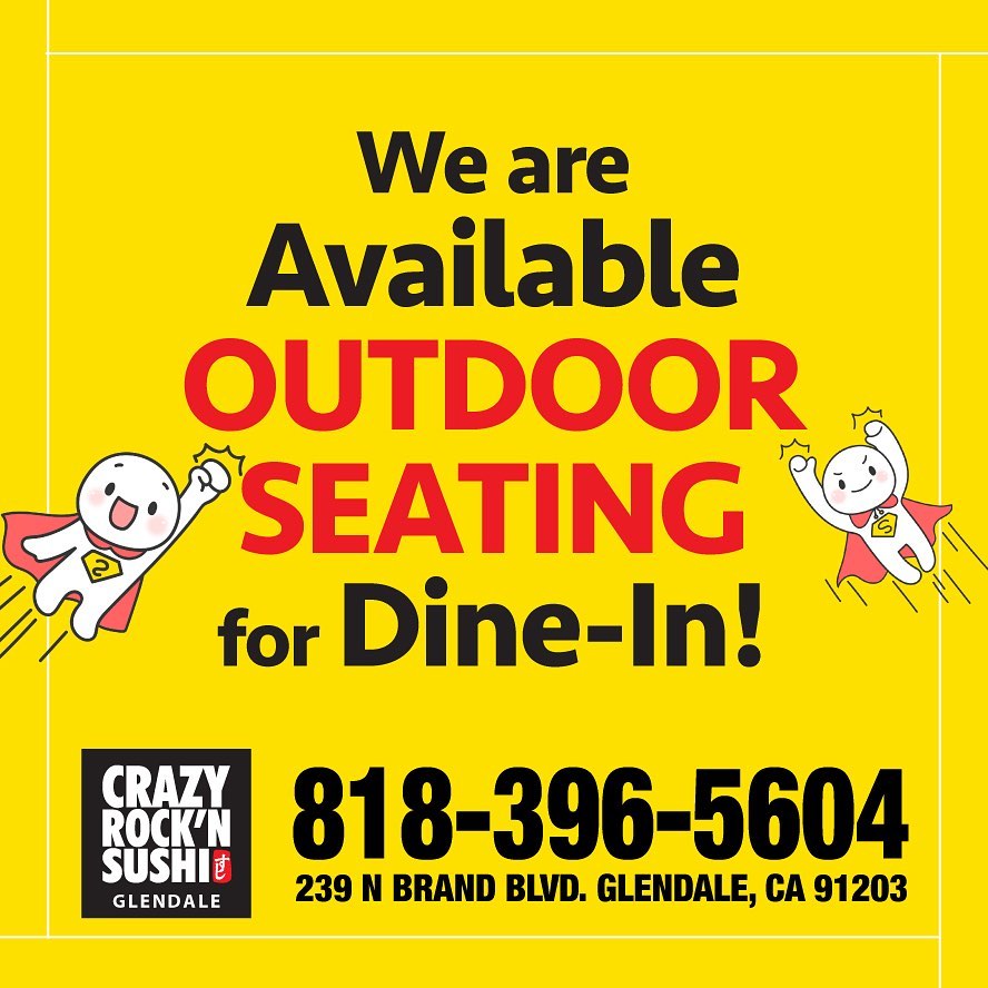 Crazy Rock'n Sushi - Glendale 239 N Brand Blvd, Glendale