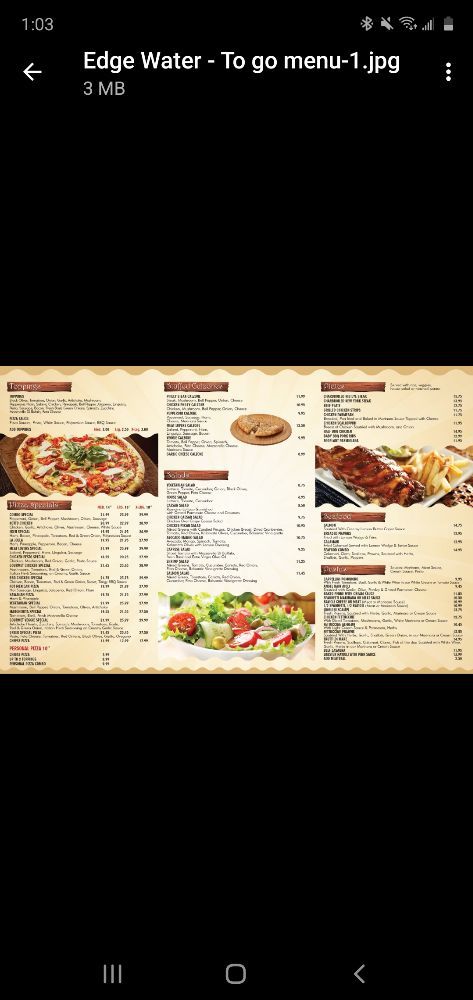 Edgewater Pizza 26011 Eden Landing Rd, Hayward