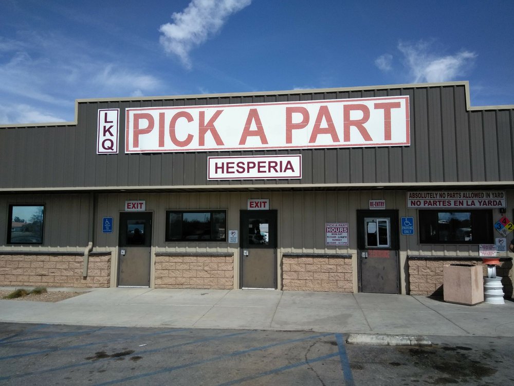 PICK YOUR PART - HESPERIA - Hesperia CA - Hours, Directions, Reviews