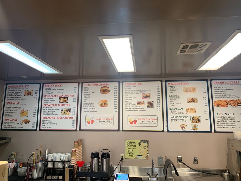 Duke's Burgers 7351 Warner Ave, Huntington Beach