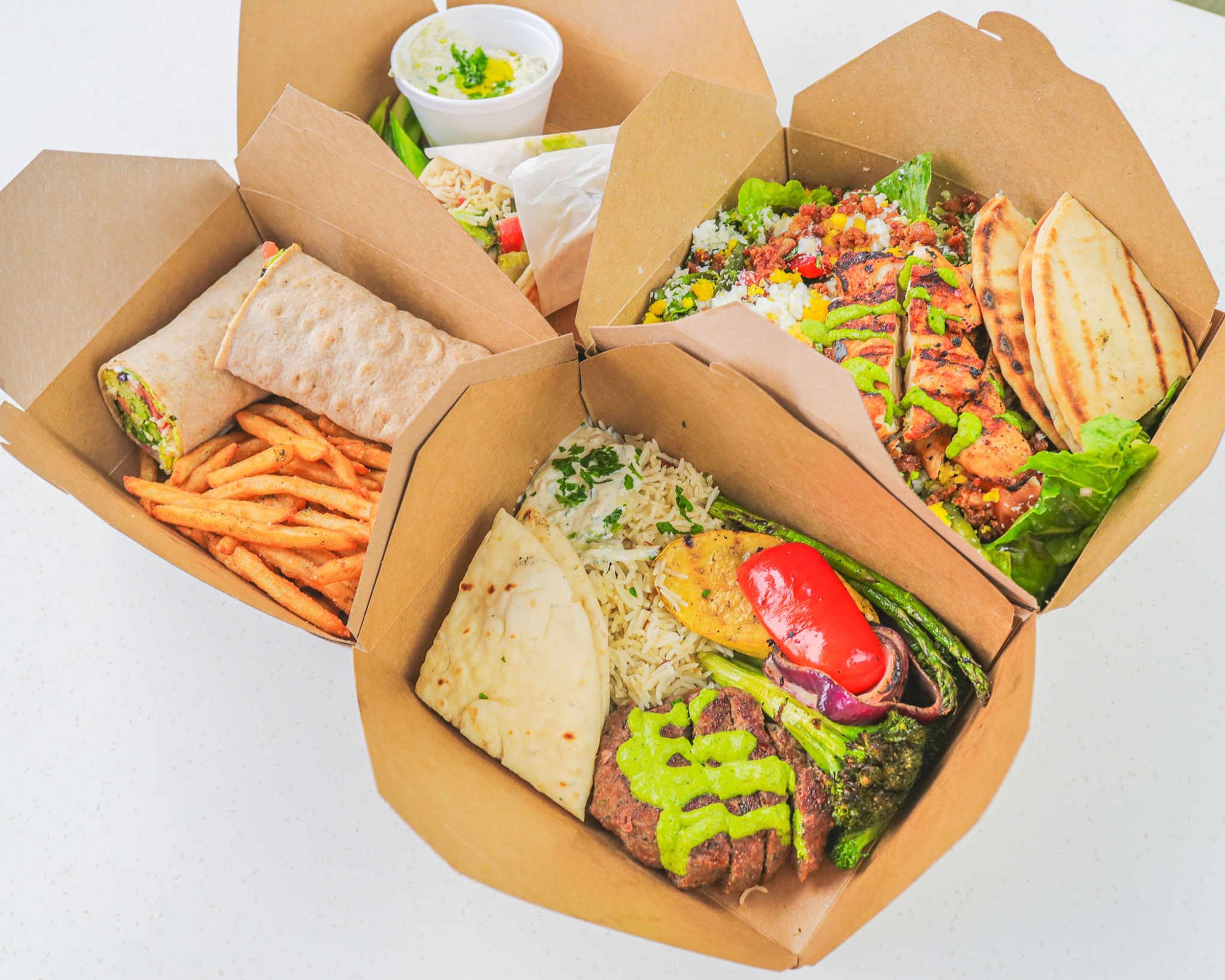 Olive Pit Grill - Huntington Beach 16365 Bolsa Chica St, Huntington Beach