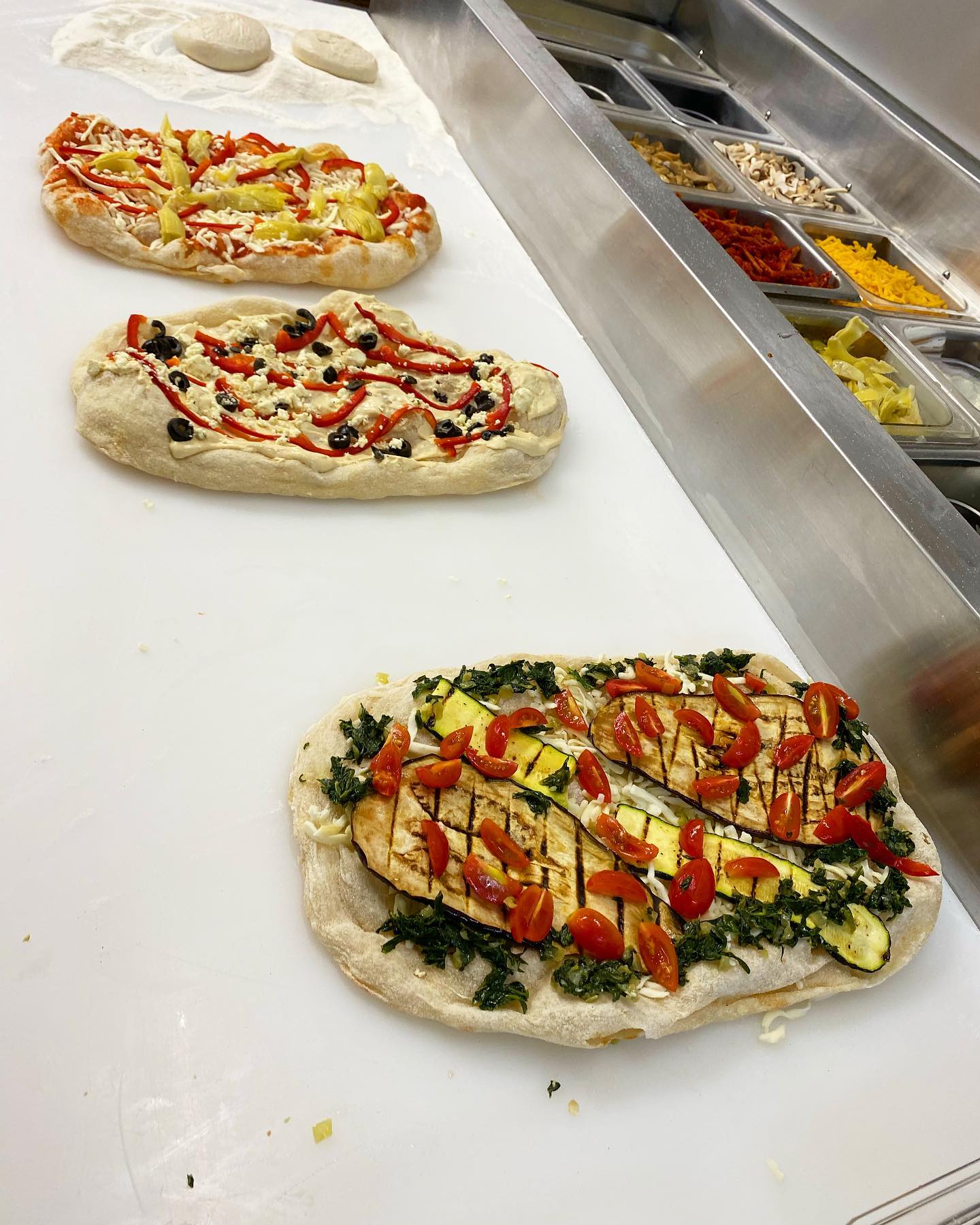 Farina Pizza & Mediterranean Cuisine 15851 Gothard St, Huntington Beach