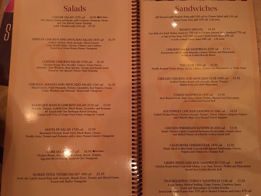 The Cheesecake Factory 600 Spectrum Center Dr, Irvine