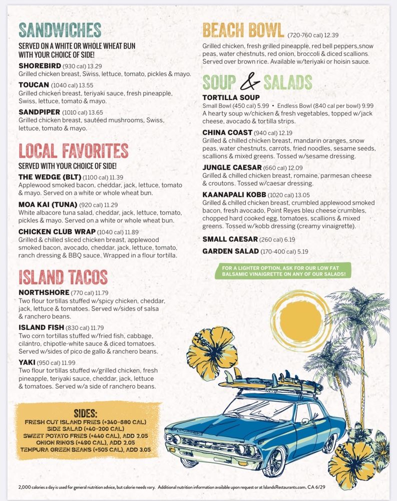Islands Restaurant Irvine Culver 4020 Barranca Pkwy, Irvine