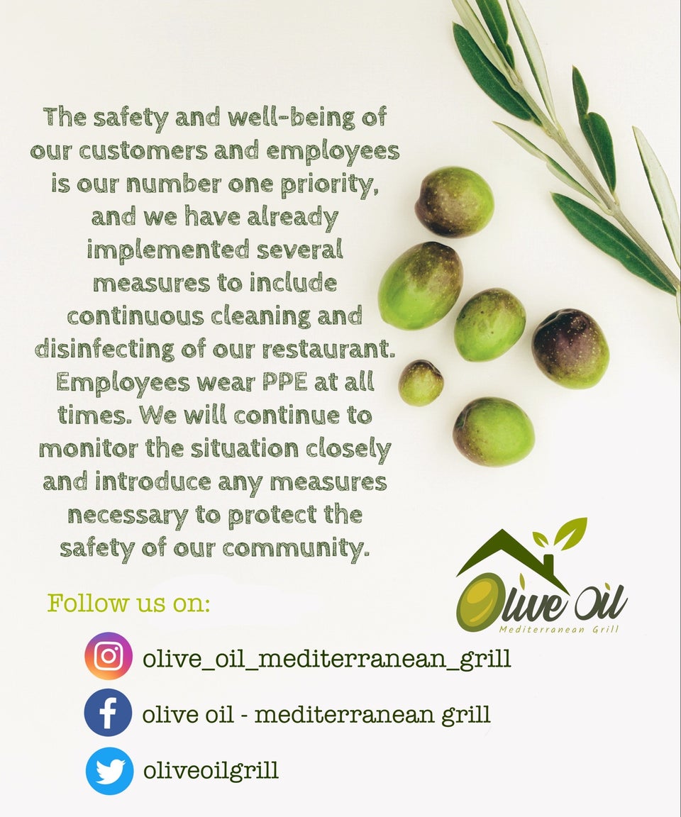 Olive Oil Mediterranean Grill 14141 Jeffrey Rd, Irvine