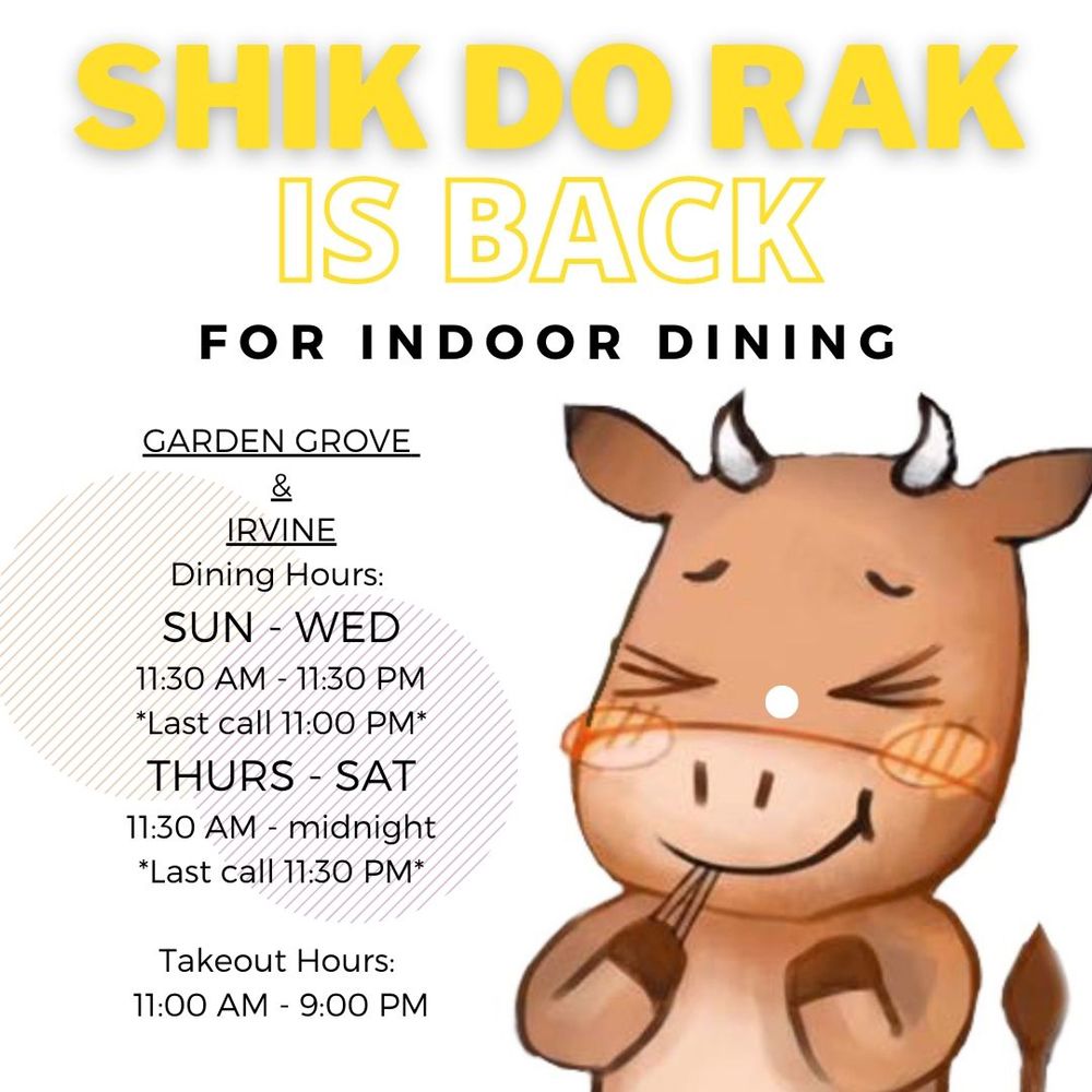 Shik Do Rak Restaurant 14805 Jeffrey Rd h, Irvine