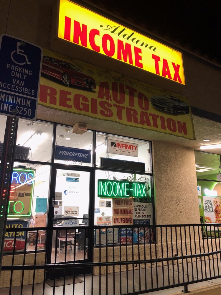Aldana Income Tax 16014 Arrow Hwy, Irwindale California 91706