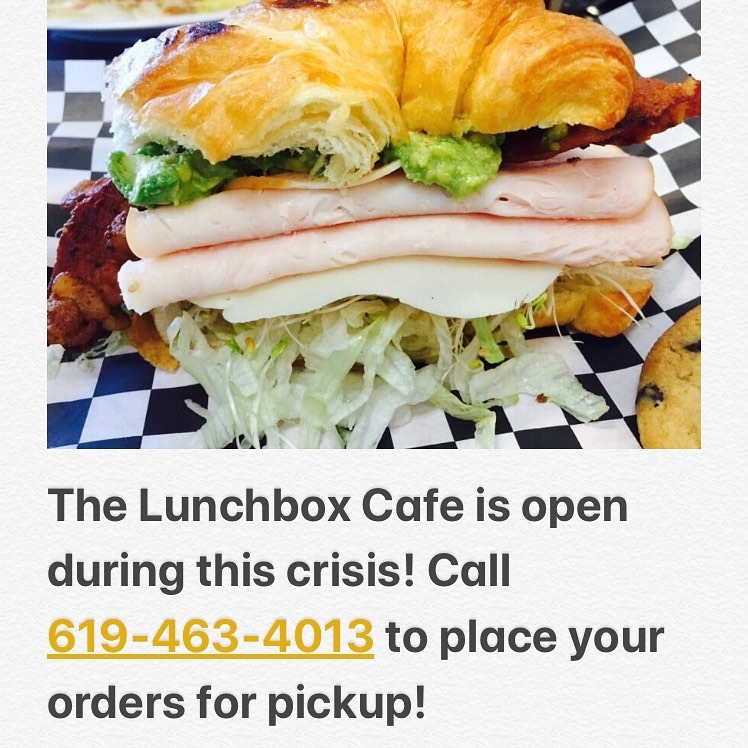 Lunch Box Cafe & Deli 8751 La Mesa Blvd, La Mesa
