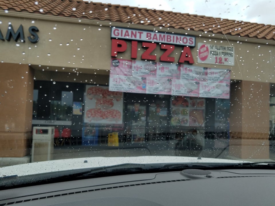 Giant Bambino's Pizza II 7520 El Cajon Blvd, La Mesa