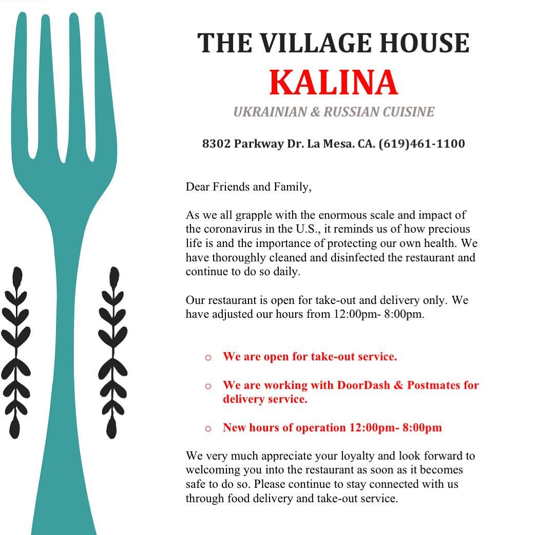 The Village House Kalina 8302 Parkway Dr, La Mesa