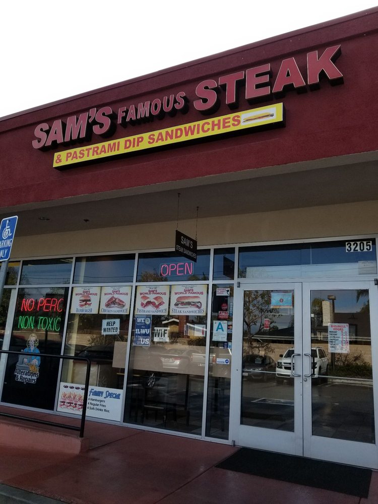 Sam's World Famous Steak Sandwiches 3205 E Carson St, Lakewood