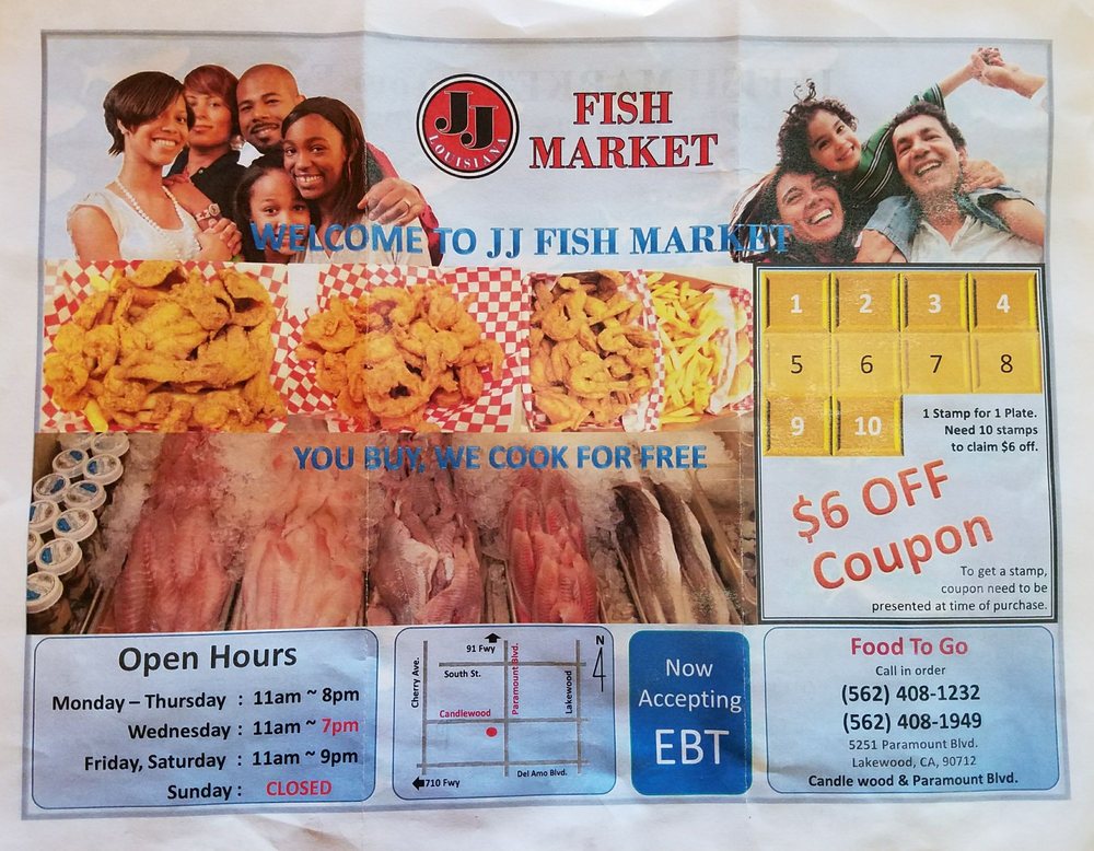 JJ Fish Market 5251 Paramount Blvd, Lakewood
