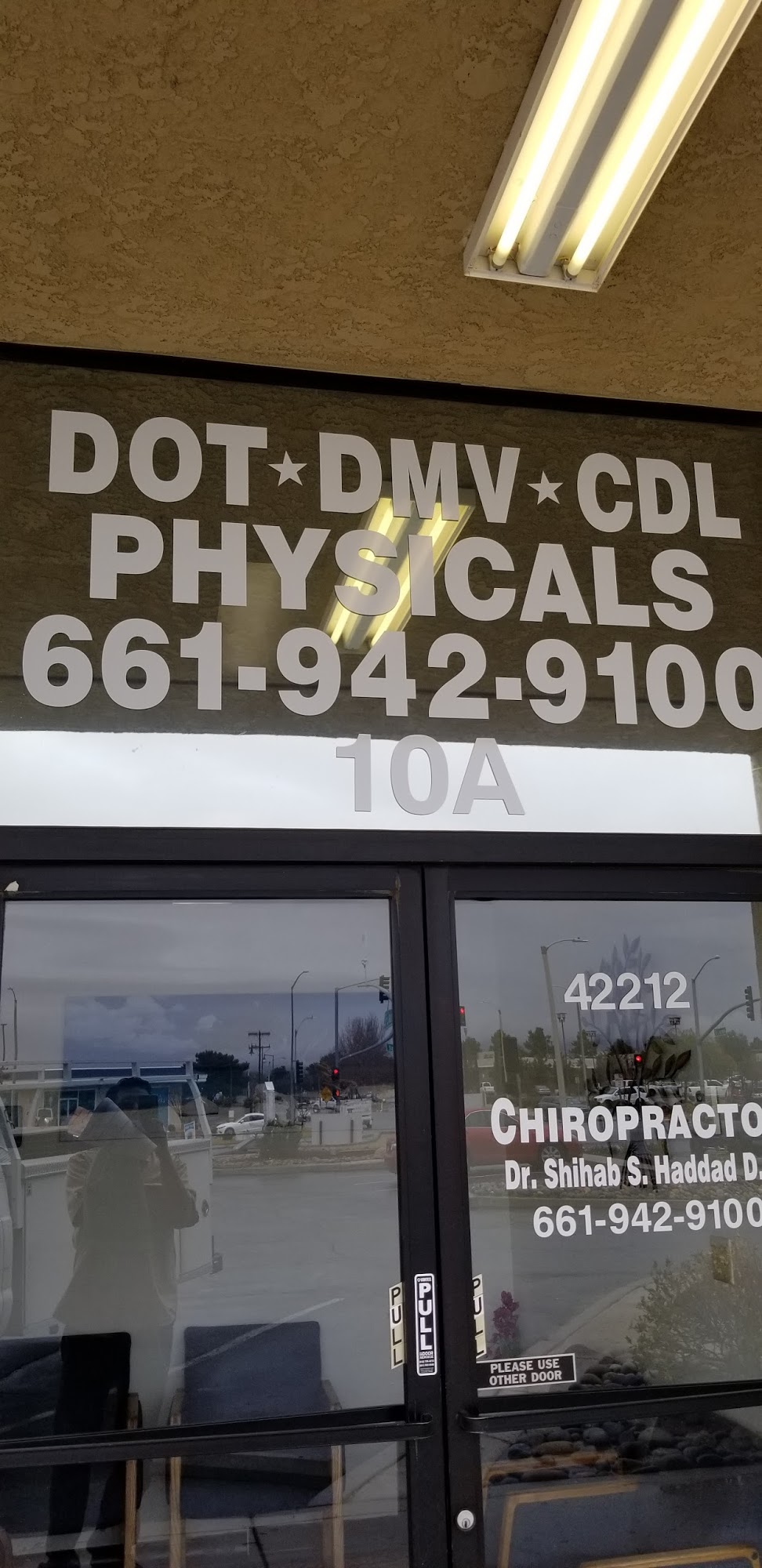 Haddad Chiropractic $75 DOT-DMV-CDL Physical