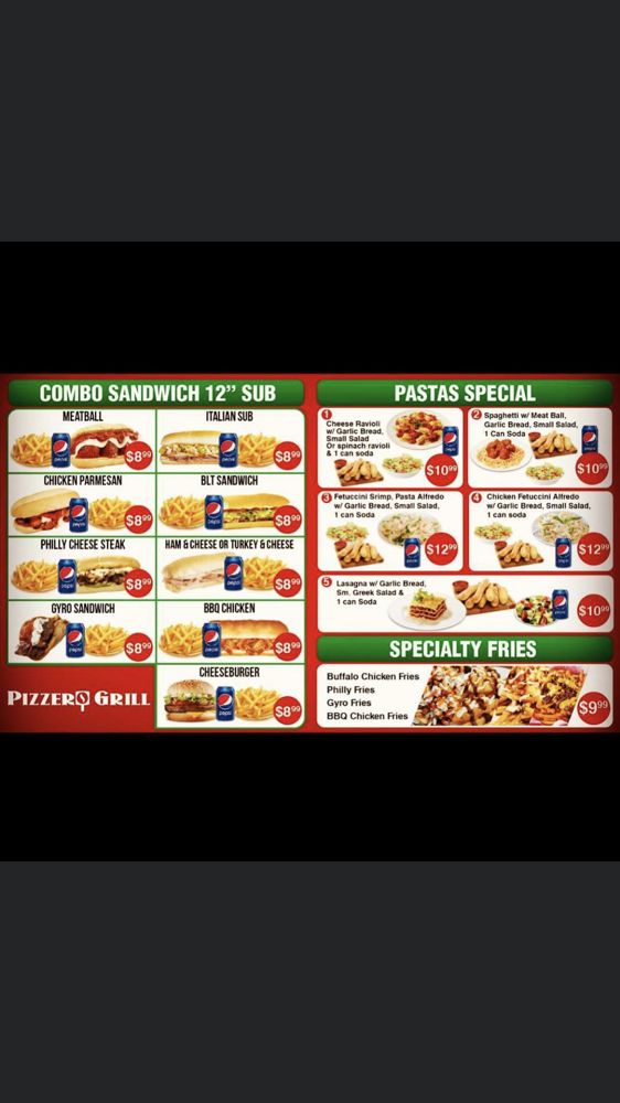 Pizzero Grill 1501 Skyline Dr, Lemon Grove