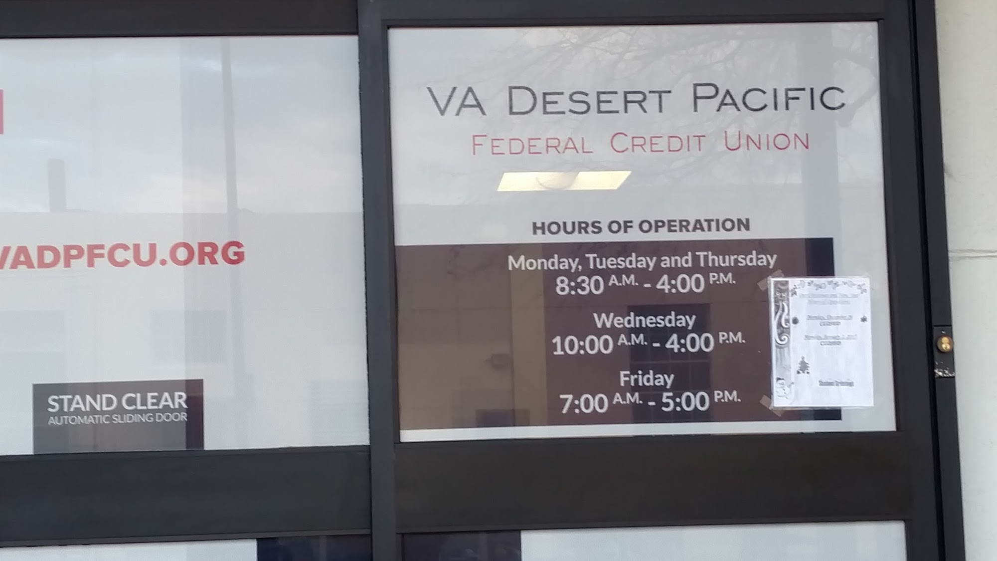 VA Desert Pacific Federal Credit Union