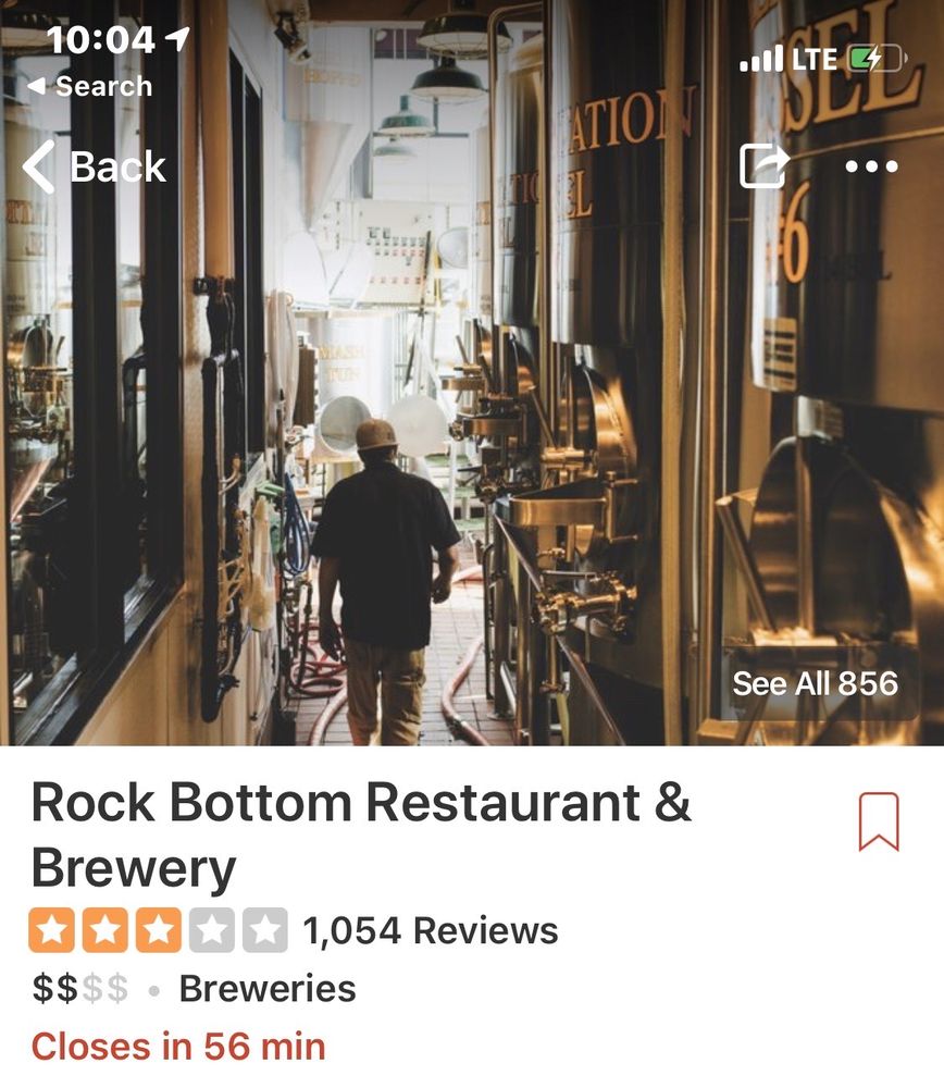 Rock Bottom Restaurant & Brewery 1 Pine Ave, Long Beach