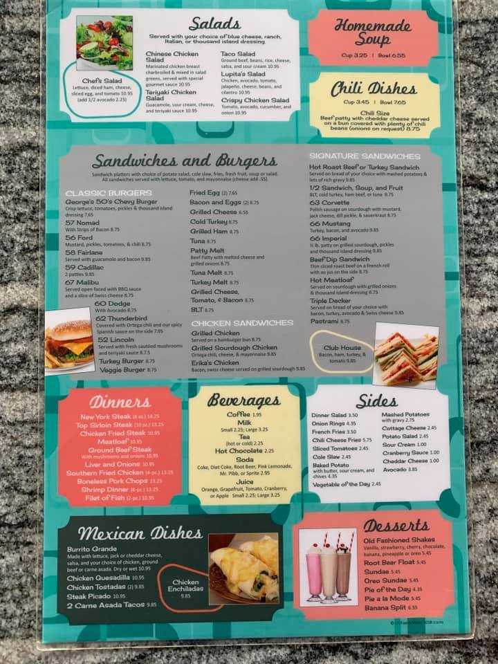 George's 50'S Diner 4390 Atlantic Ave, Long Beach