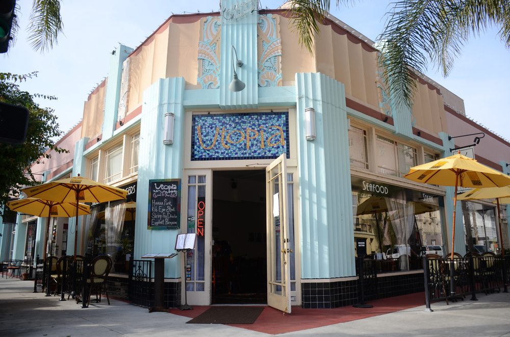 Utopia Good Food & Fine Art 445 E 1st St, Long Beach