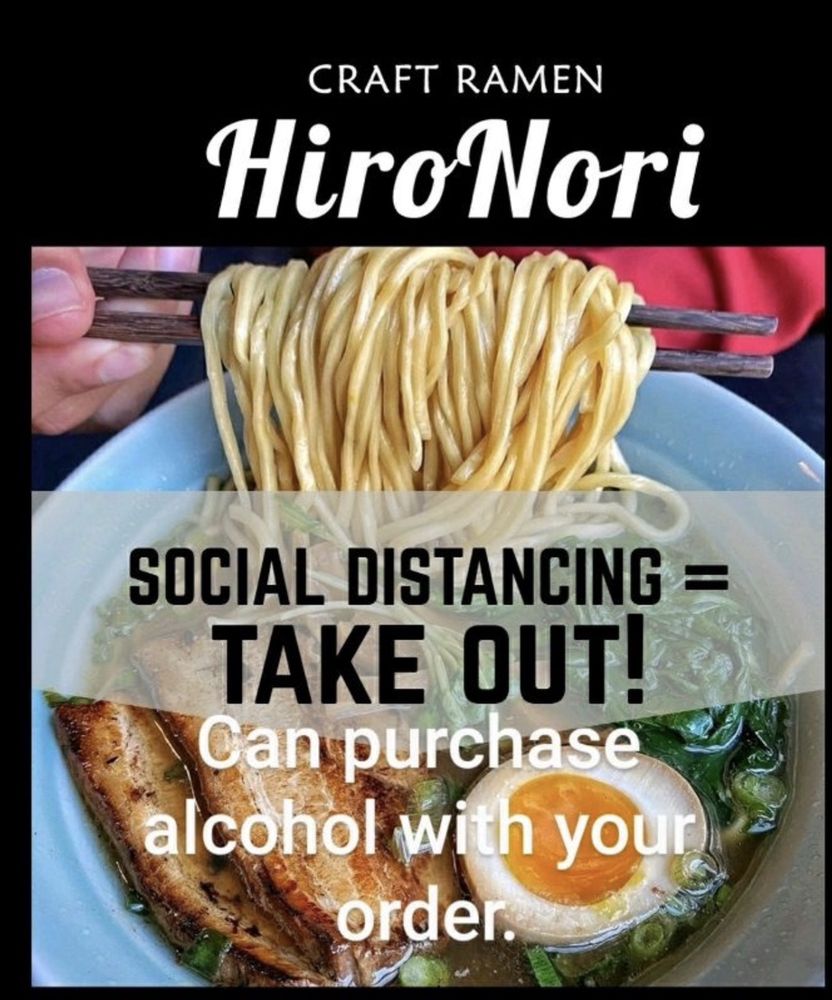 HiroNori Craft Ramen 610 E Carson St, Long Beach
