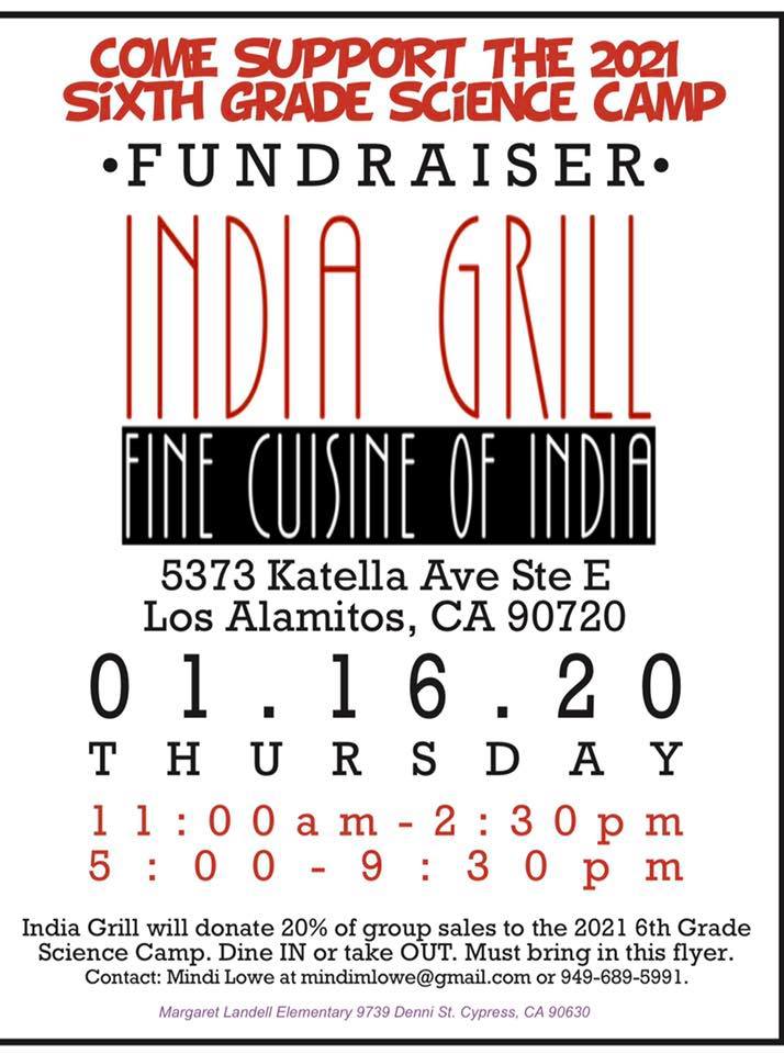 India Grill 5373 Katella Ave suite e, Los Alamitos