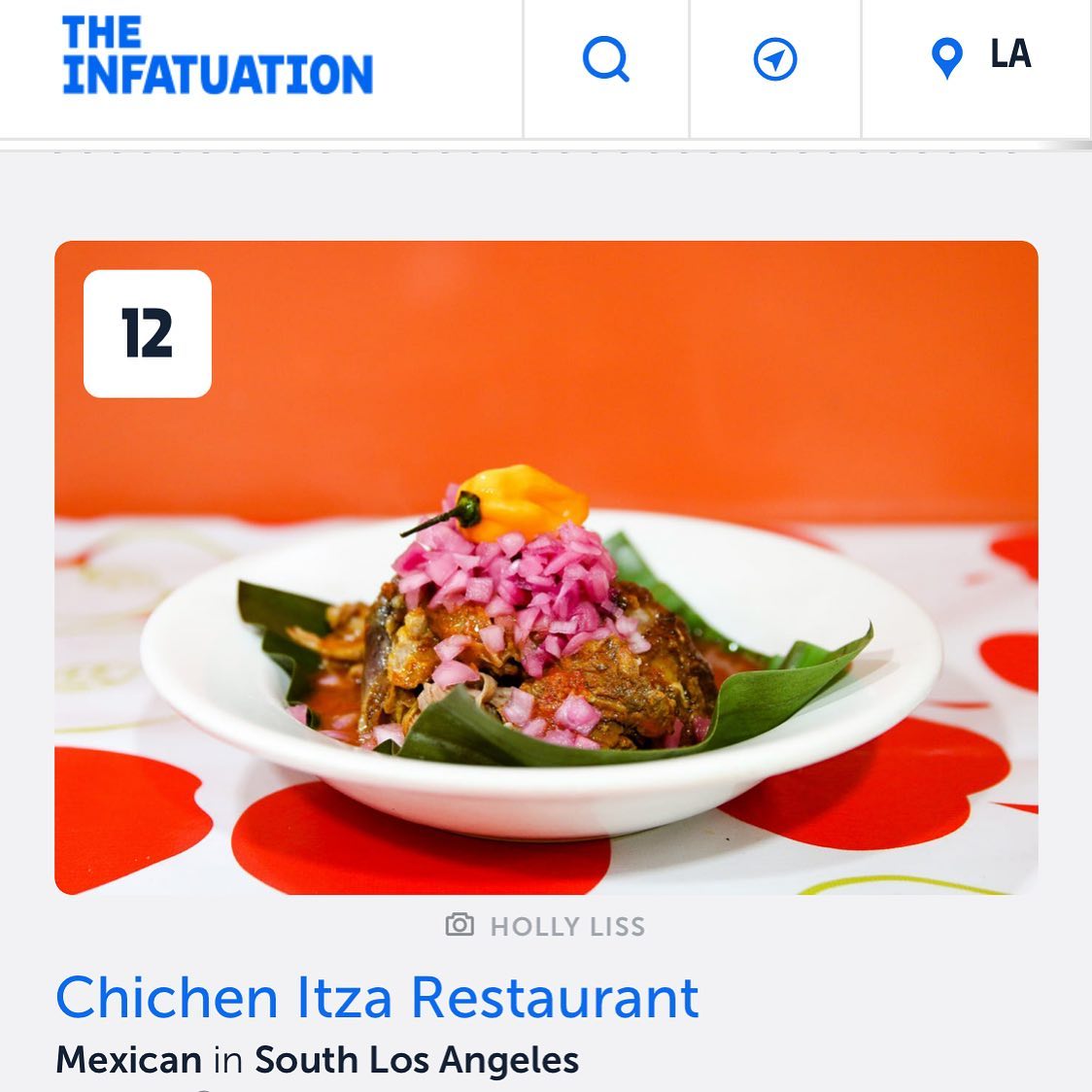Chichen Itza 3655 S Grand Ave C6, Los Angeles