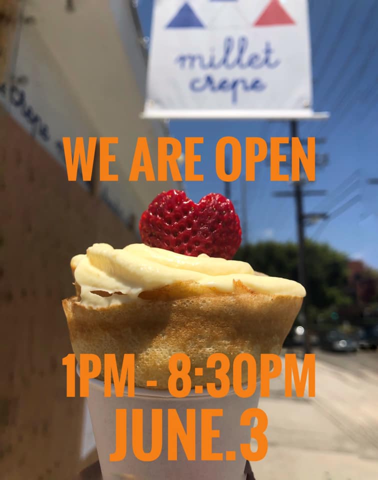 Millet Crepe 2011 Sawtelle Blvd, Los Angeles