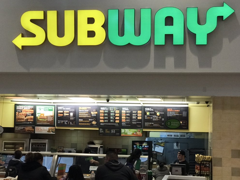 Subway Restaurants 607 Great Mall Drive FC-7 The Great Mall of the Bay Area, Milpitas