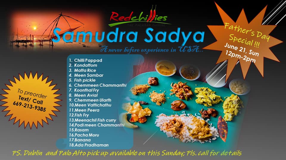 Red Chillies The Malabar Cuisine 167 S Main St, Milpitas