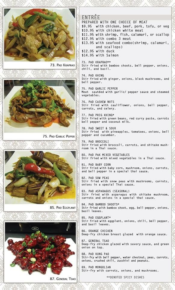 Thailand Restaurant 950 10th St #17, Modesto