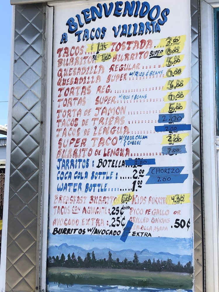Tacos Vallarta 401 14th St, Modesto