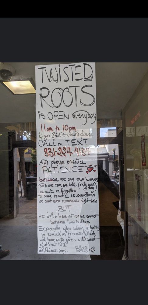 Twisted Roots Monterey SMOKE SHOP