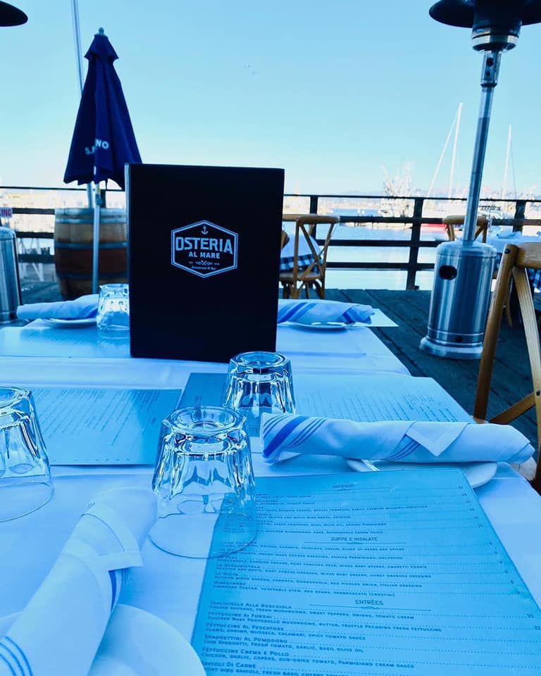 Osteria Al Mare 32 Cannery Row, Monterey