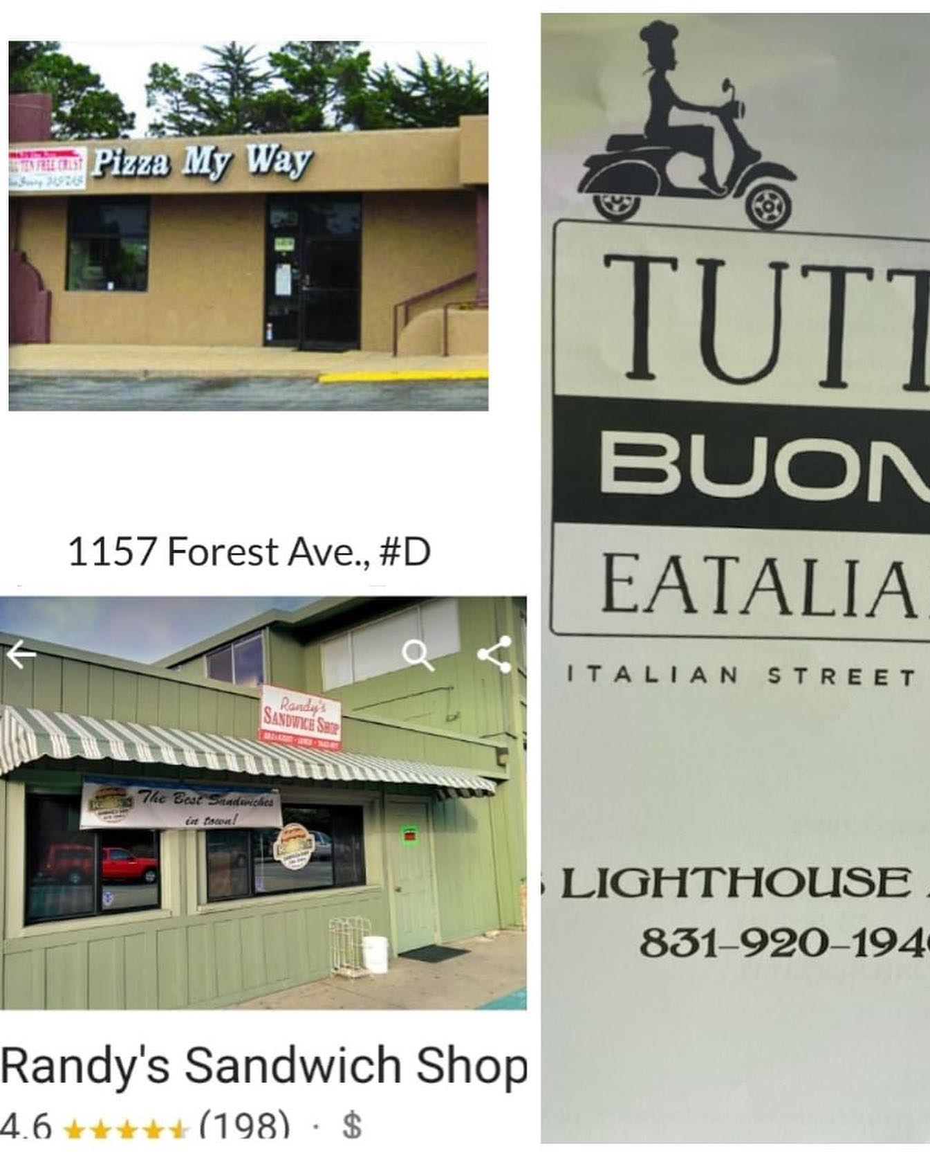 Tutto Buono Eataliano 598 Lighthouse Ave, Monterey