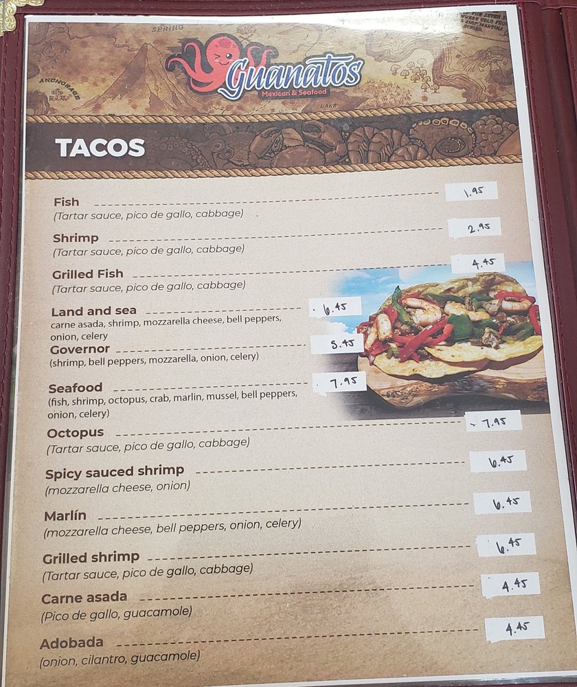 Guanatos Mexican Grill 1526 E 18th St, National City