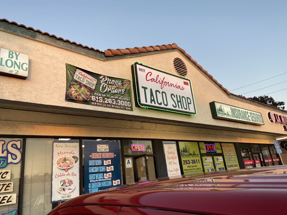 California's Taco Shop 51 N Highland Ave Suite: H, National City
