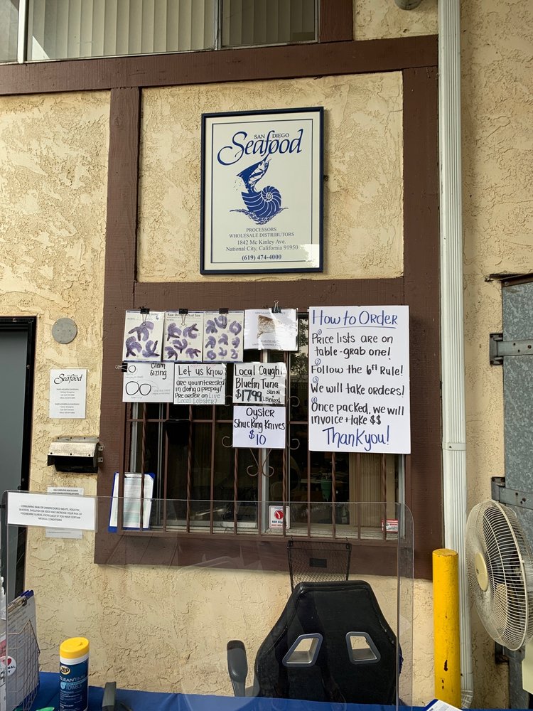 San Diego Seafood Inc 1842 McKinley Ave, National City