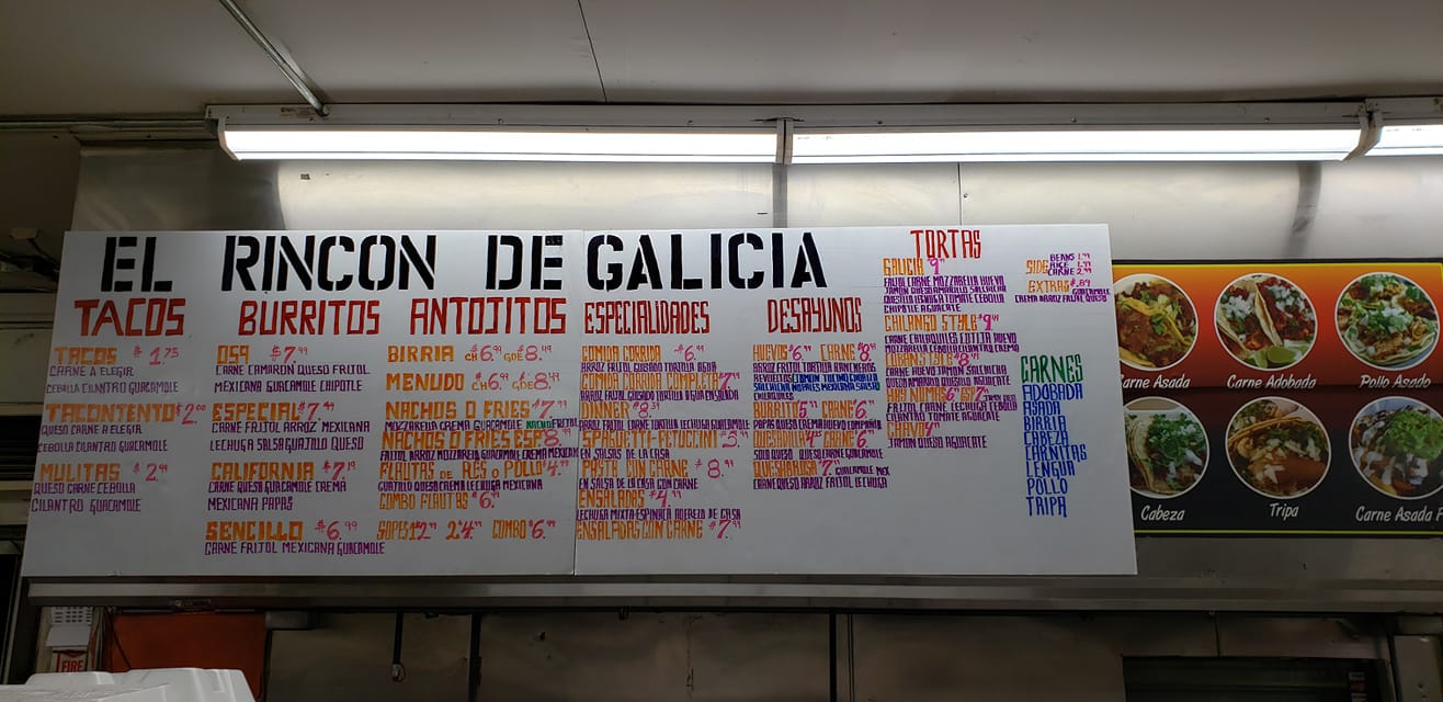 El Rincon de Galicia 431 N Highland Ave, National City