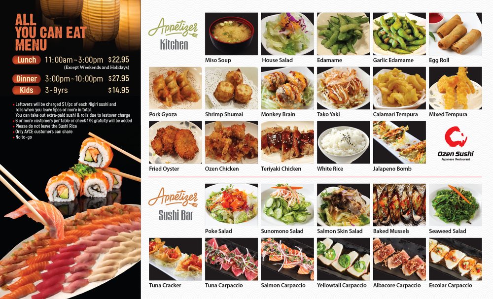 Ozen Sushi 16511 Pioneer Blvd, Norwalk