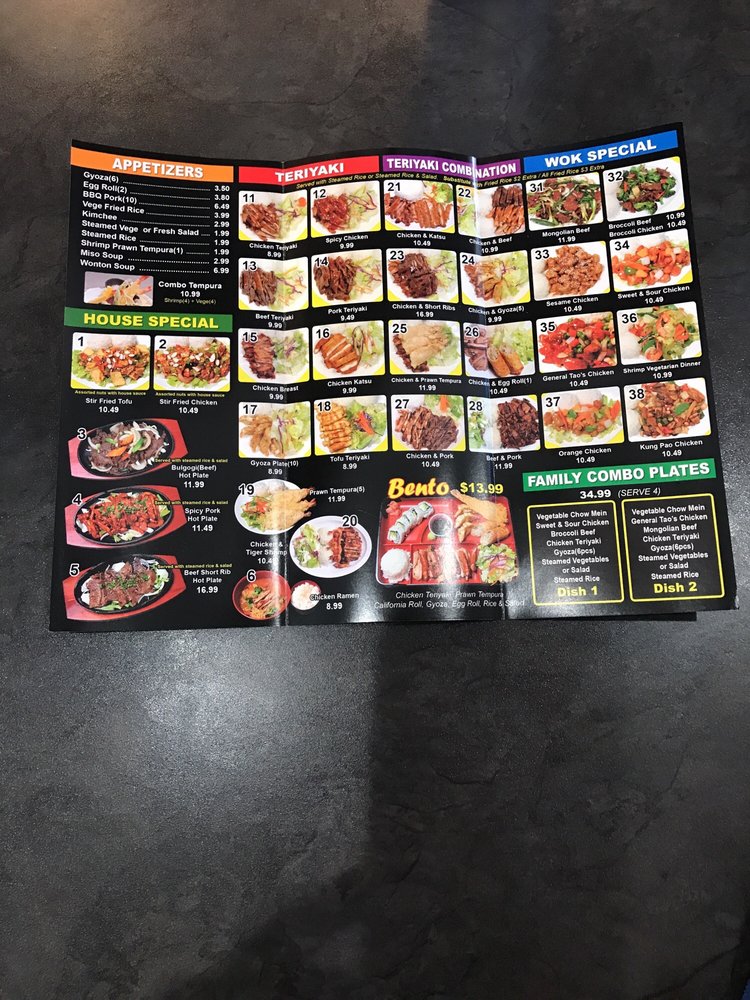 Seattle Teriyaki Wok And Sushi 13302 Rosecrans Ave, Norwalk