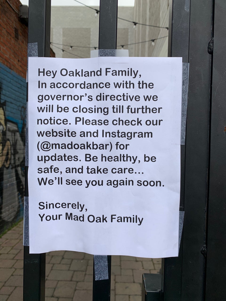 Mad Oak Bar 135 12th St, Oakland
